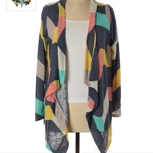 Flamingo Urban Chevron Cardigan